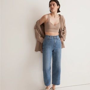 NWT The Petite Perfect Vintage Wide-Leg Crop Jean 28P